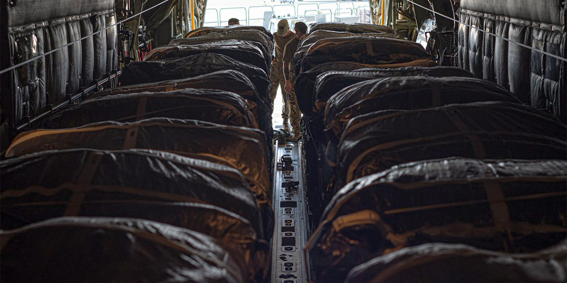 38 bin öğün eşdeğerindeki gıda paketi Gazze'ye ulaştı