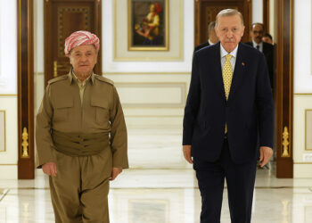 Cumhurbaşkanı erdoğan, mesut barzani’yi kabul etti