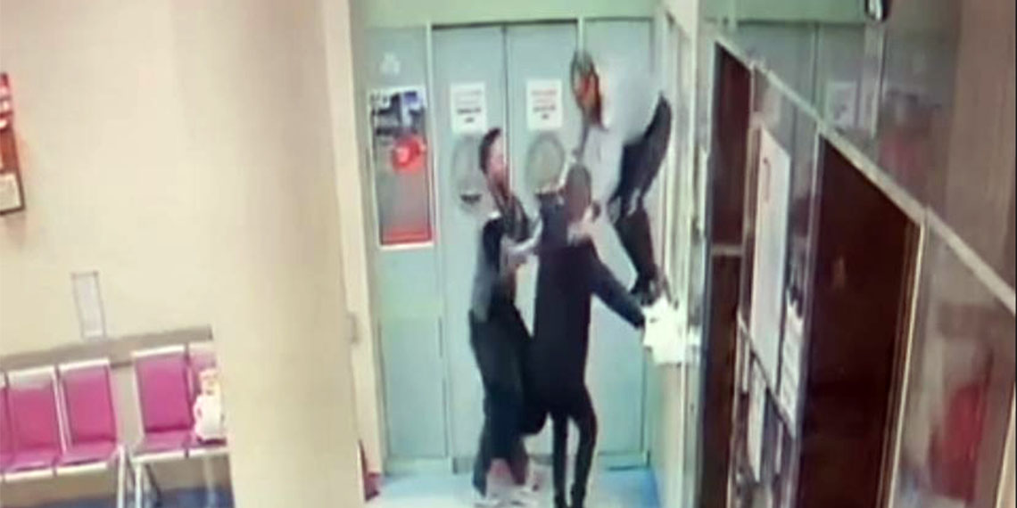 Trakya Üniversitesi Tıp Fakültesi Hastanesi Dahili Yoğun Bakım Servisi’nde darbettiği doktoru tehdit edince tutuklanmıştı, yine tahliye oldu.