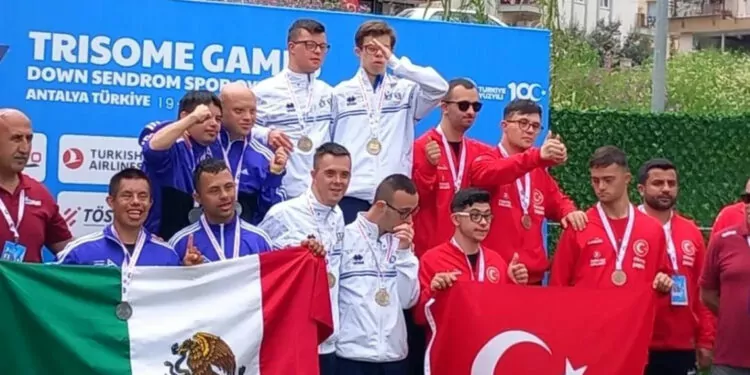 Down sendromlu sporcular türkiye rekoru kırdı