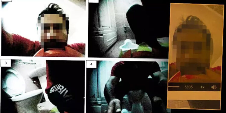 Engelli kızına cinsel istismar sanığı tuvalete kamera yerleştirmiş