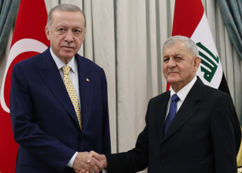 Erdoğan, Iraklı mevkidaşı Abdüllatif Reşid ile bir araya geldi
