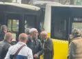 Fatih'te 2 i̇ett otobüsü çarpıştı