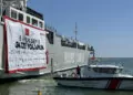 Gazze'ye yardım götüren 9'uncu gemi, mersin'den uğurlandı