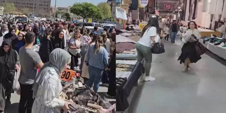 Hırsızlık şüphelileri 'bomba var' diye bağırınca panik yaşandı