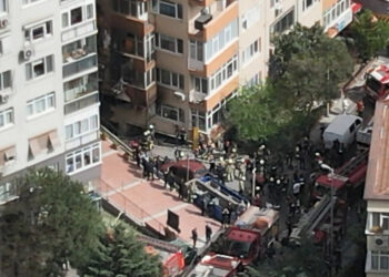 Sarıyer belediye meclis üyesi yangında ölen yakınının cenazesini aldı