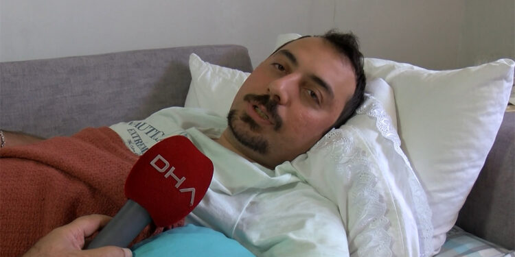 Beylikdüzü'nde pitbull cinsi bir köpeğin saldırısına uğradı