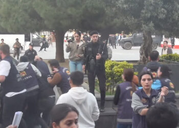 Van'da yaşanan olaylarla ilgili gösteri yapan 132 kişi gözaltında
