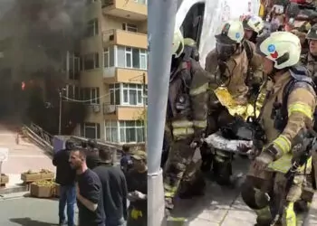Beşiktaş'ta gece kulübünde yangın; 4 ölü 12 yaralı