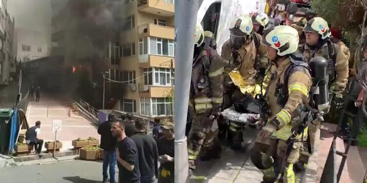 Beşiktaş'ta gece kulübünde yangın; 4 ölü 12 yaralı