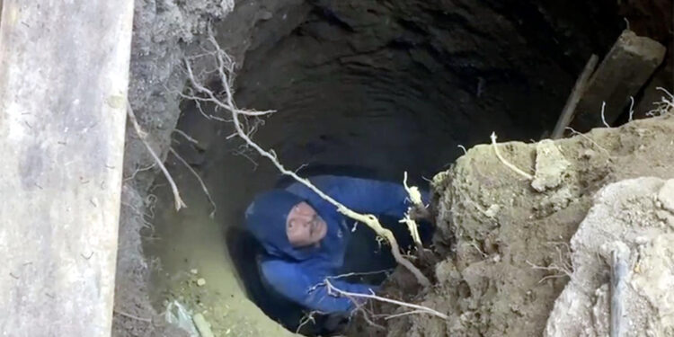 Tekirdağ'da kaçak kazı yaparken yakalandı