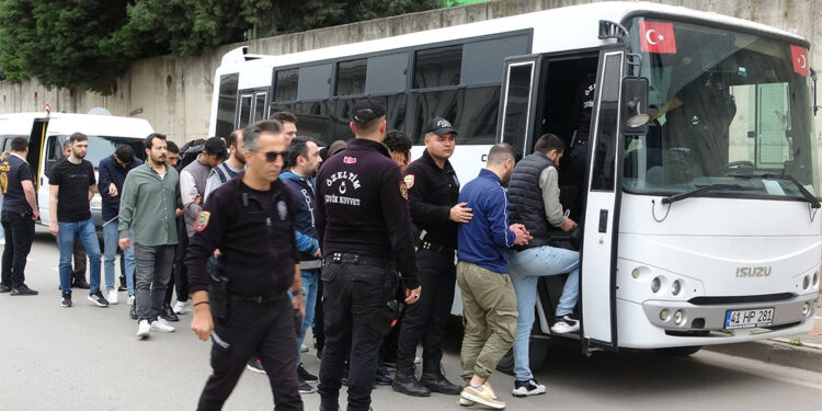 Sibergöz-34 operasyonunda 49 şüpheli adliyede