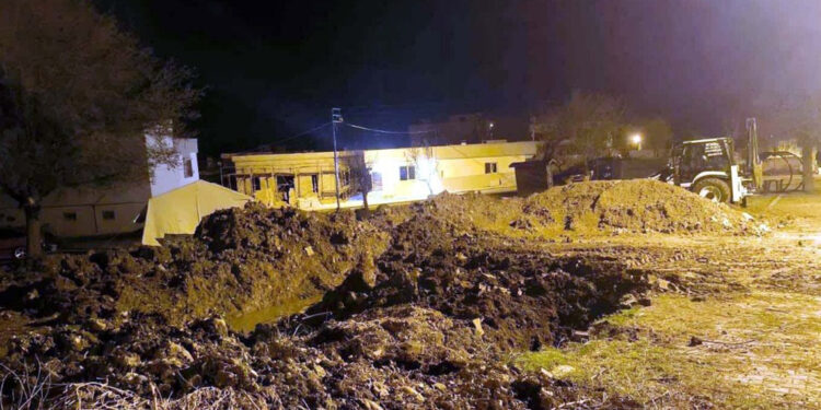 Kilis'te izinsiz kazıya 13 gözaltı