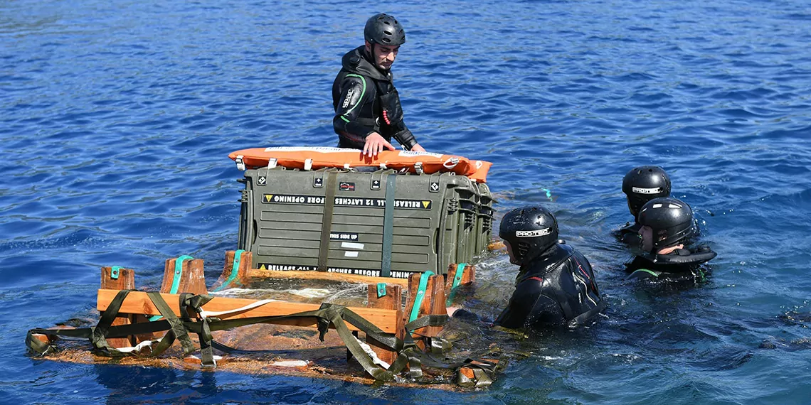 Kurtaran-2024 tatbikatı'nda denizaltıyı kurtarma harekatı