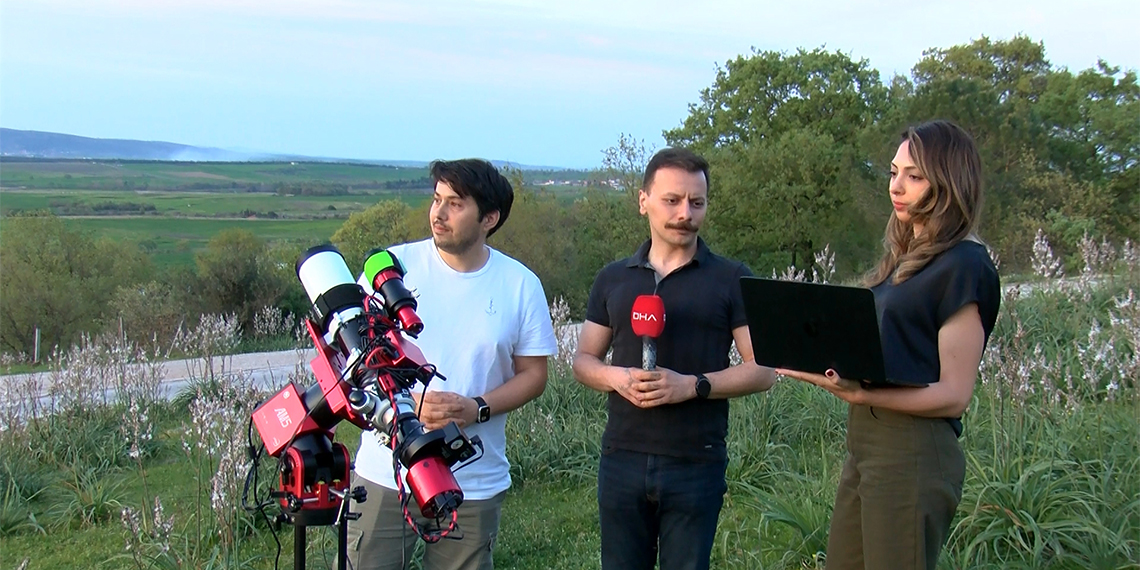 ODTÜ'lü Fizikçi Şeytan Kuyruklu Yıldızı'nı görüntüledi