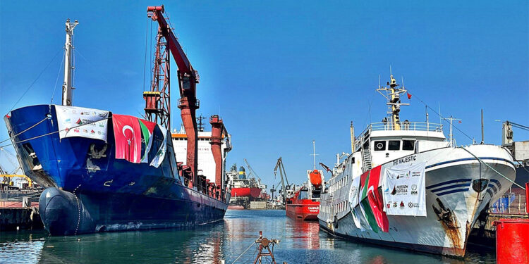 Özgürlük Filosu Gazze için yola çıkmaya hazırlanıyor