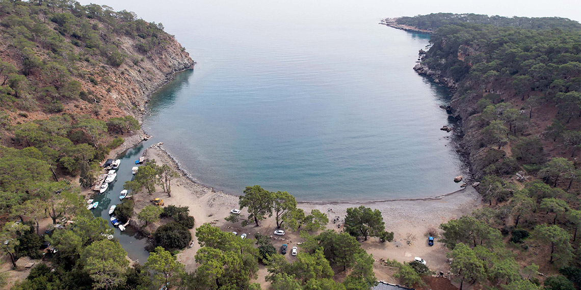 Phaselis'teki halk plajları için verilen proje izni ve ihalesi iptal edildi