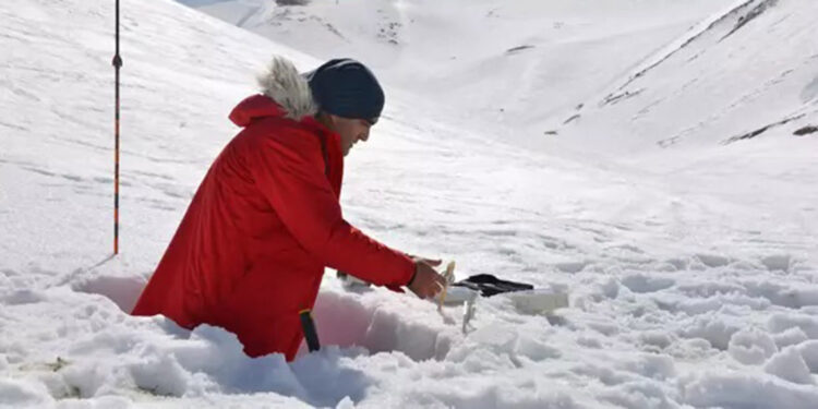 Palandöken'de çığ riski takibe alındı