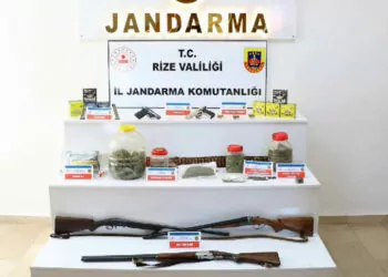 Rize'de uyuşturucu imalatına 4 tutuklama