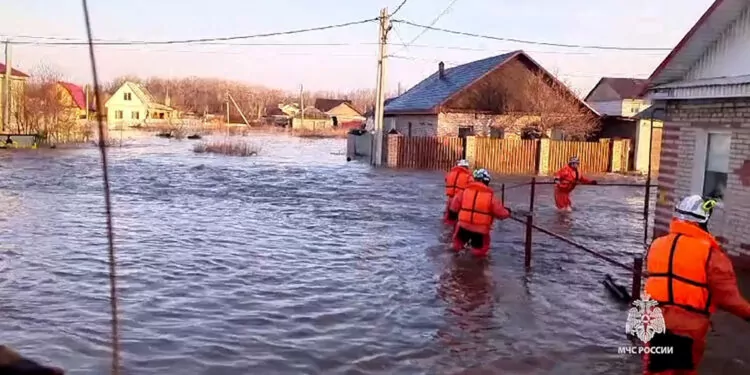 Rusya'da sel; yüzlerce kişi tahliye edildi