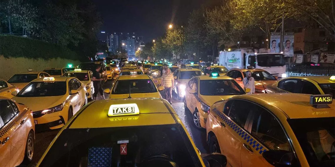 Sarıyer'de öldürülen taksicinin meslektaşları yasta