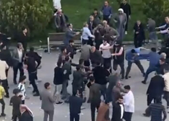 Şanlıurfa'daki muhtarlık kavgası kamerada