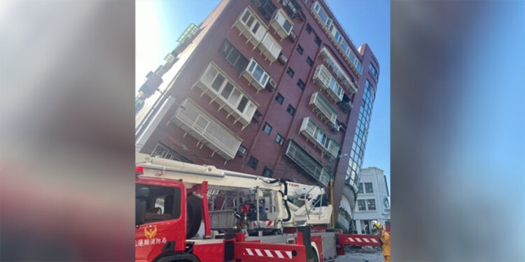 Tayvan'da deprem: 7 ölü, 736 yaralı, 77 kişi kurtarılmayı bekliyor