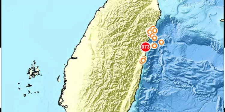 Tayvan'daki depremde ölü sayısı 9'a yaralı sayısı ise 821'e yükseldi
