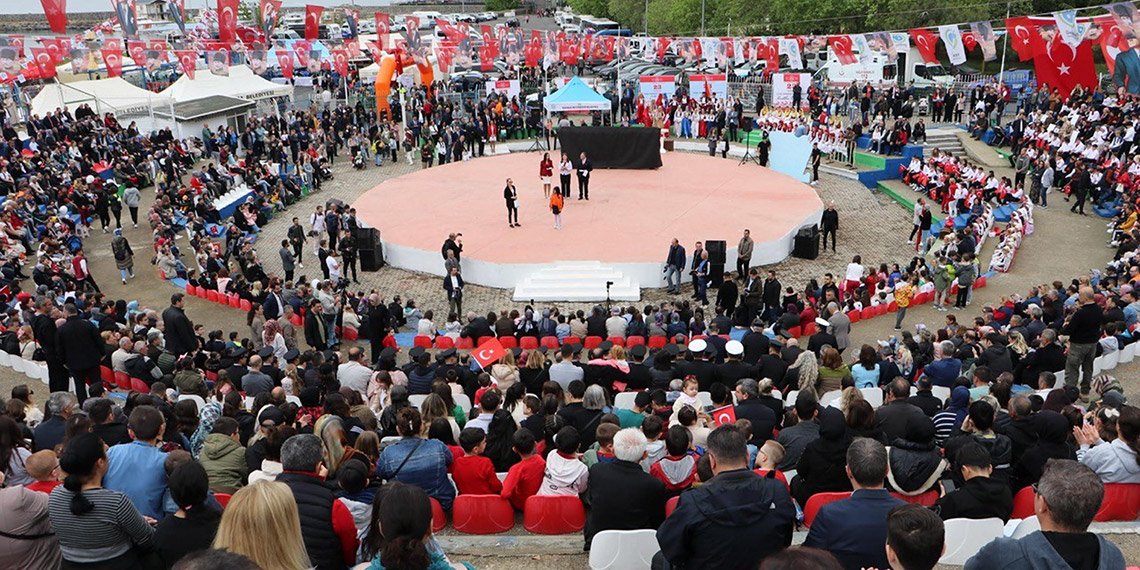 Tekirdağ'da milli mücadele ve TBMM'nin açılışını canlandırdılar