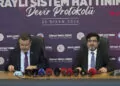 Trabzon raylı sistem projesinde devir protokolü