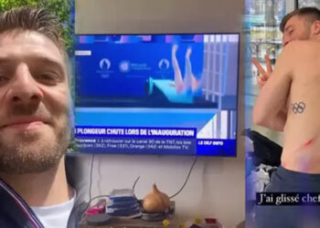Tramplenden düşen Fransız sporcu: İyiyim sadece egom yaralandı