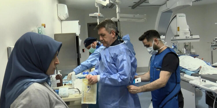 Türk kardiyologların yaptığı operasyon, Mısır'dan izlendi