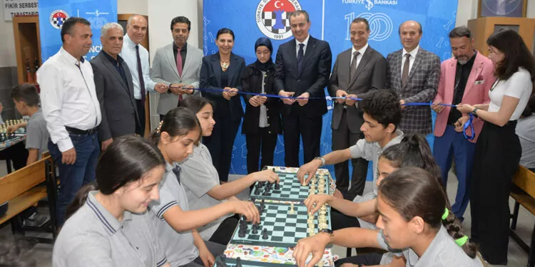 Türkiye’nin 40 bininci satranç sınıfı mersin’de açıldı