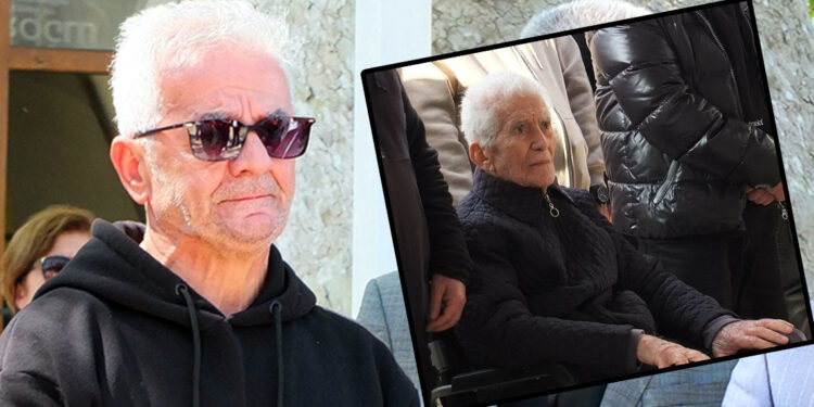 Zafer Algöz'ün babası toprağa verildi