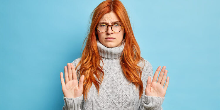 "Hayır" demek istiyorsan "belki" deme