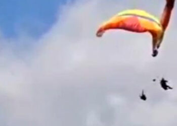 1 kişinin öldüğü yamaç paraşütü kazasında yeni görüntü