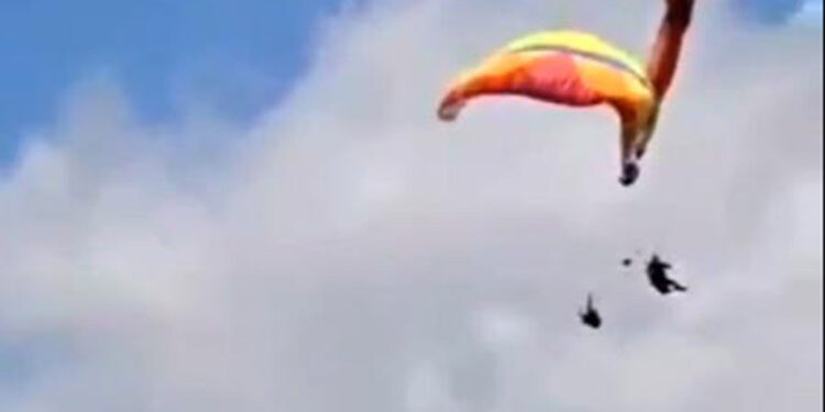 1 kişinin öldüğü yamaç paraşütü kazasında yeni görüntü