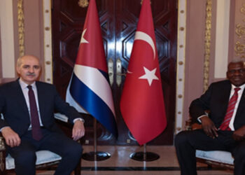 Numan Kurtulmuş, Küba Meclis Başkanı ile görüştü