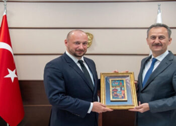 Savunma Sanayii Başkanı Haluk Görgün, Polonyalı Bakanı ağırladı