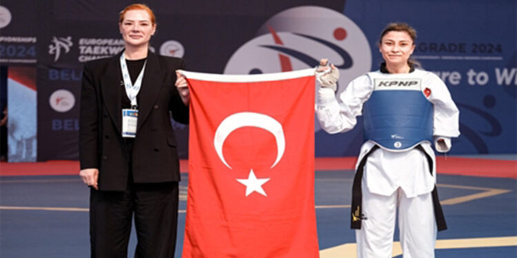 Para taekwondocu Gamze Gürdal Avrupa şampiyonu oldu