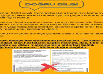 Yabancı uyruklu hastaların tedavi giderlerine ilişkin açıklama