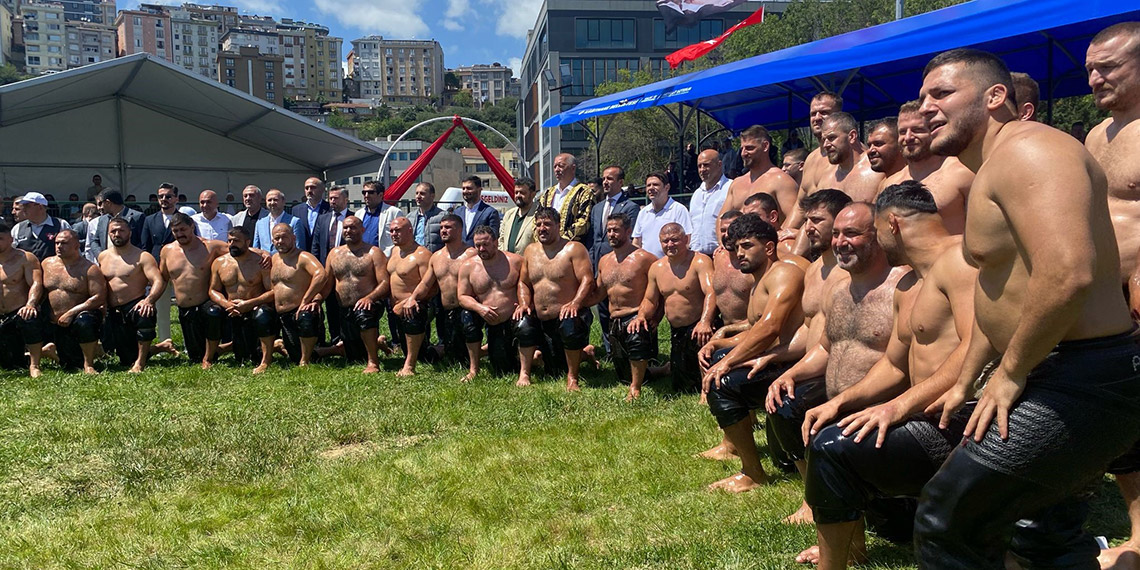 31’inci Kağıthane Yağlı Güreşleri’nin başpehlivanı Mustafa Taş oldu