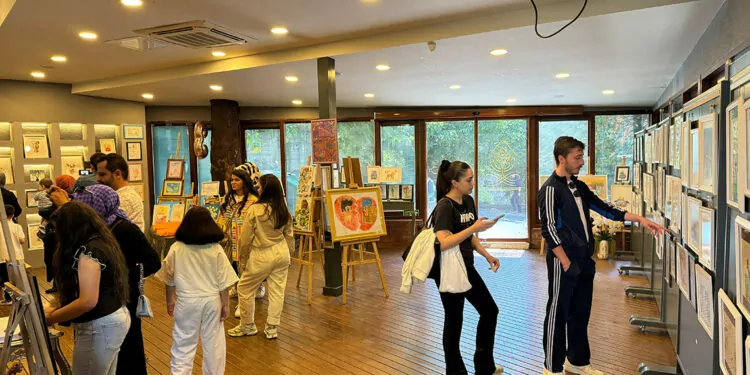 3’üncü geleneksel genç/çocuk karma resim sergisi açıldı