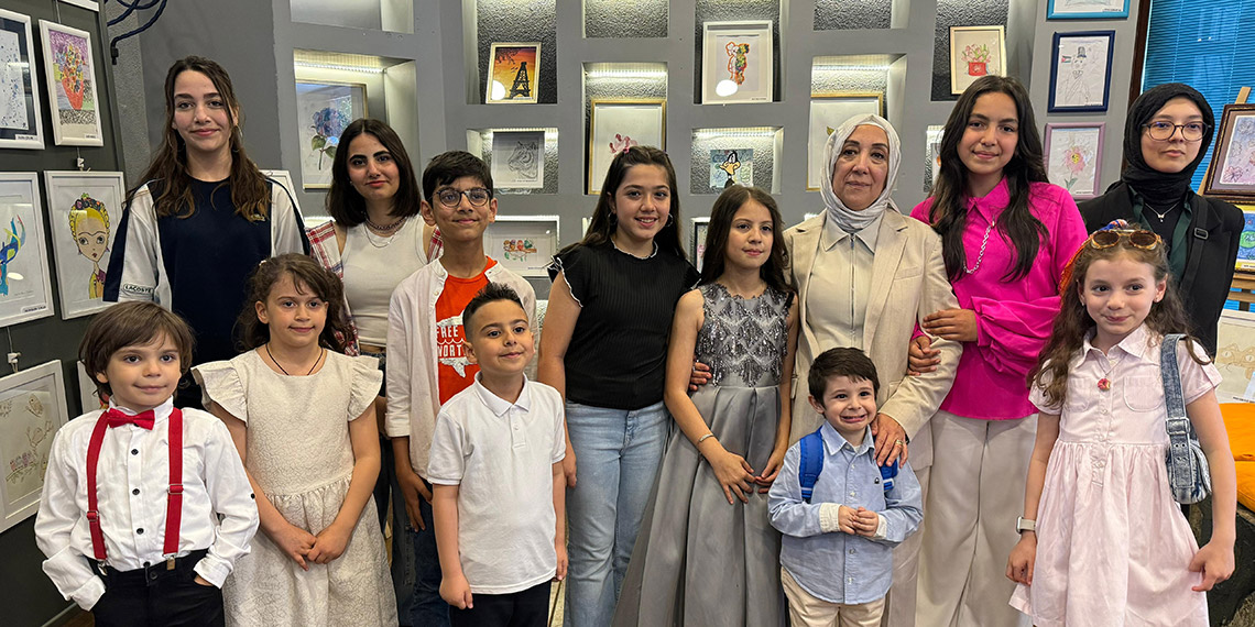 3’üncü geleneksel Genç/Çocuk Karma Resim Sergisi açıldı