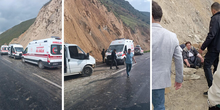 Tankerden sızan yakıt kazaya neden oldu; 8 yaralı