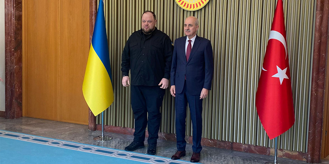 Türkiye Büyük Millet Meclisi Başkanı Numan Kurtulmuş, "Rusya-Ukrayna savaşı dünya barışını tehdit ediyor" dedi.