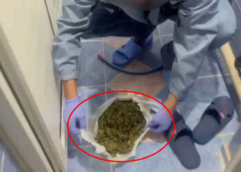 Uyuşturucu maddeyi tuvalete dökerken yakalandı