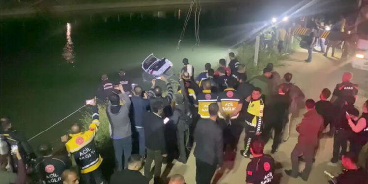 Eşi ile 5 çocuğunun olduğu aracı kanala süren sanık için ağırlaştırılmış müebbet talebi