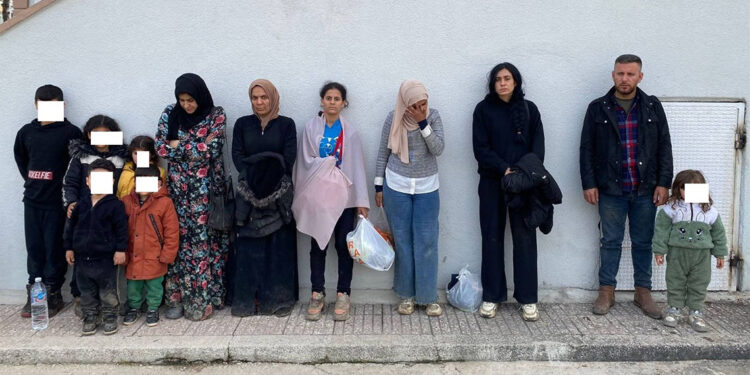 Edirne'de 19 kaçak göçmen yakalandı