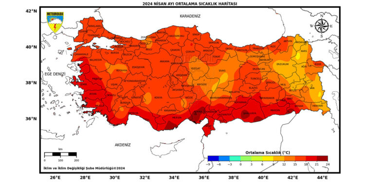 Son 53 yılın en sıcak nisan ayı yaşandı